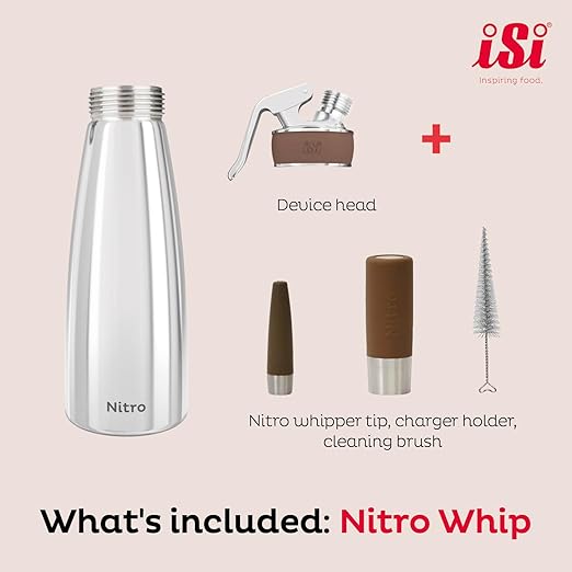 iSi Nitro Whip dispensador nitro café frío cold brew nitrogeno