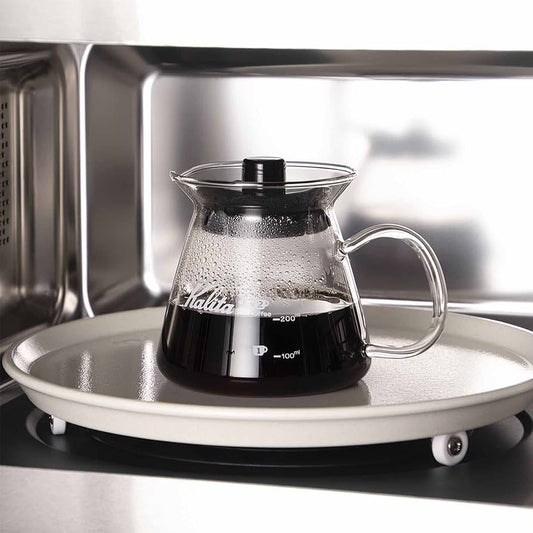 Kalita 300 Server G jarra vidrio 300ml asa madera pour-over