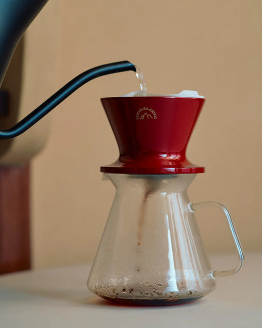 Yasukiyo Wooden Dripper URUSHI dripper madera laca japonés pour over