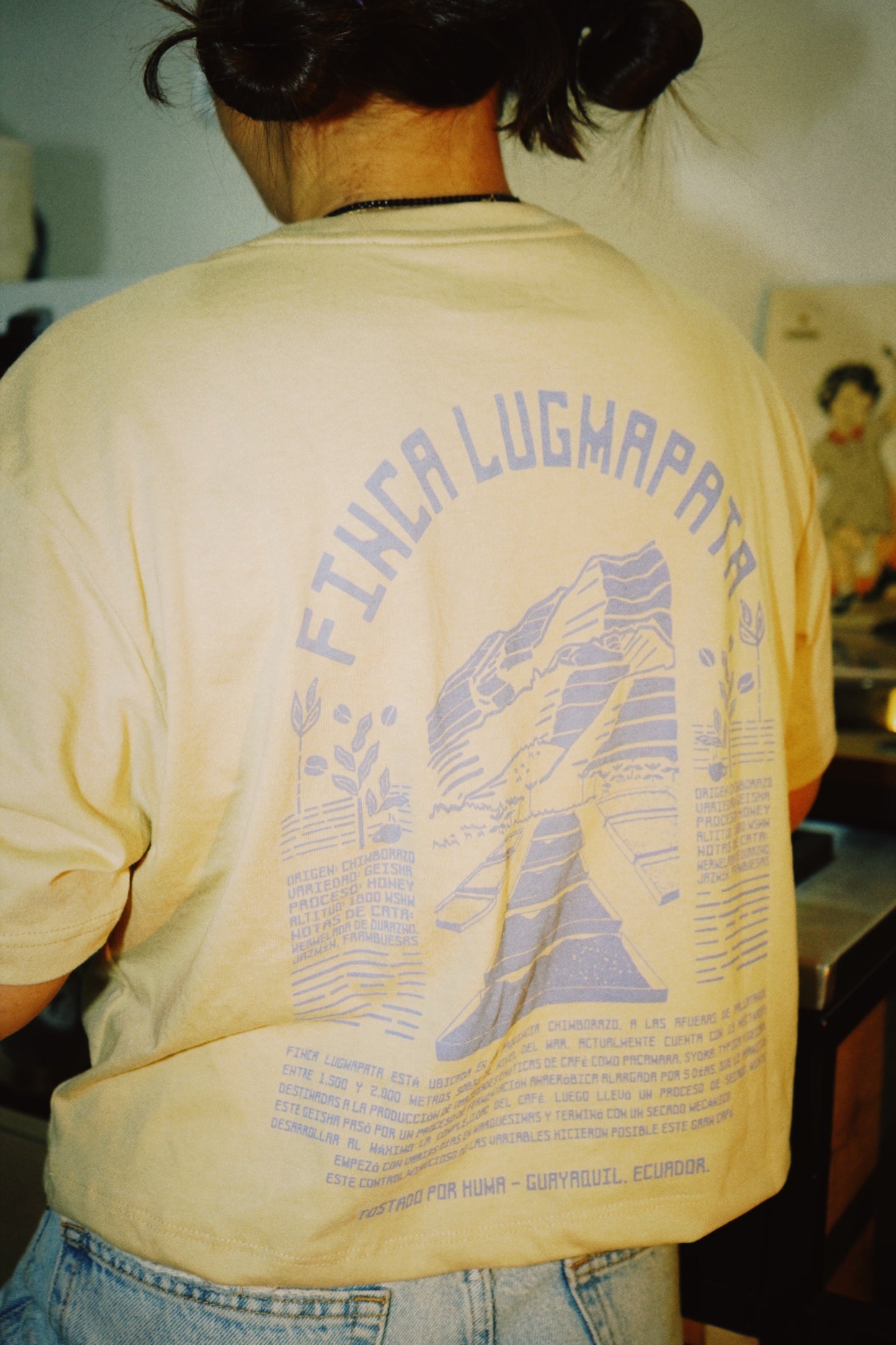 "Finca Lugmapata" Ecuadorian coffee growers' T-shirts