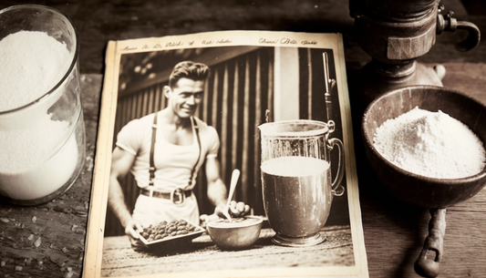 Máscara facial usando café molido