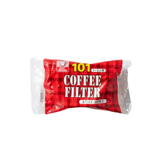 Kalita Fan Shaped White Paper Filter 100 sheets