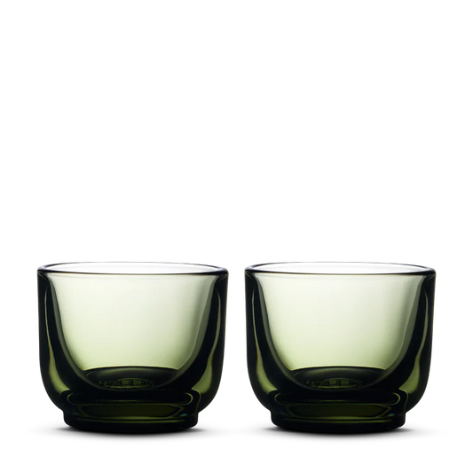 Pirch Espresso Glasses Woodland – Cortado (Set of 2)