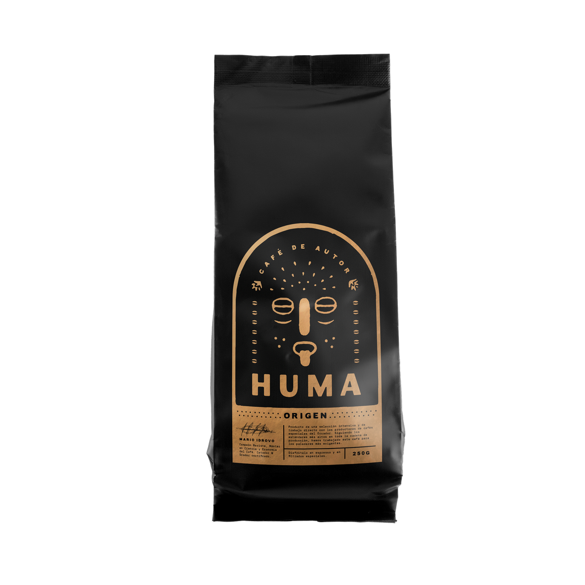 Regalo Club Origen del Mes: caja con café de especialidad de Ecuador, HUMA