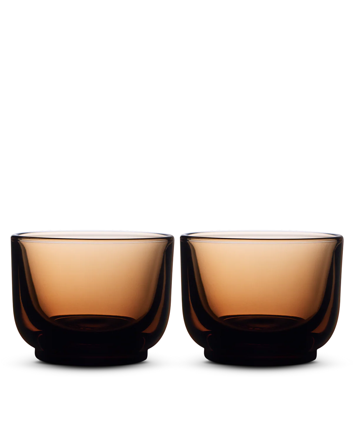 Pirch Espressogläser Woodland – Schliff (2er-Set) 