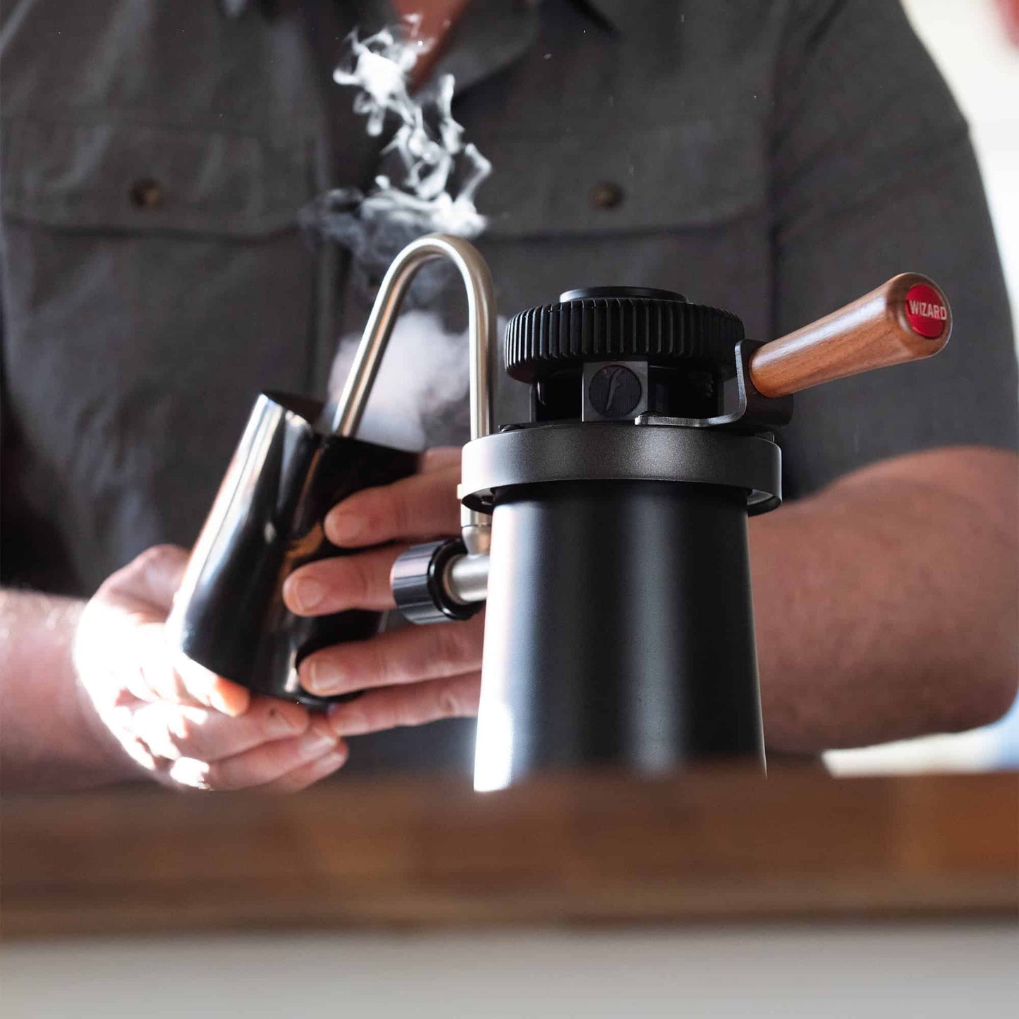 Espresso Makers: Flair Wizard Steamer